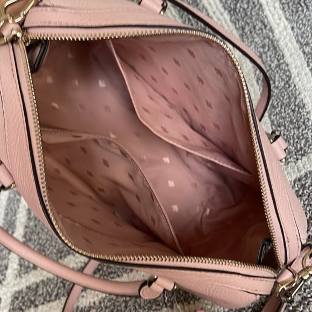 Kate Spade Mimi Satchel Rose Smoke - Picture 7 of 16